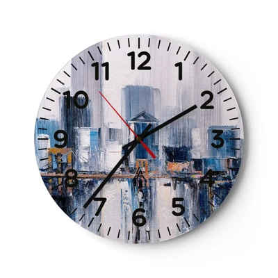 Nástěnné hodiny - Newyorská imprese - 30x30 cm