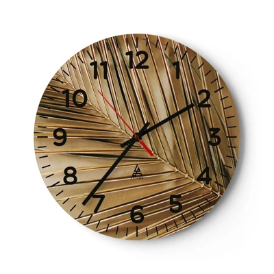 Nástěnné hodiny - Přírodní kolonáda - 30x30 cm