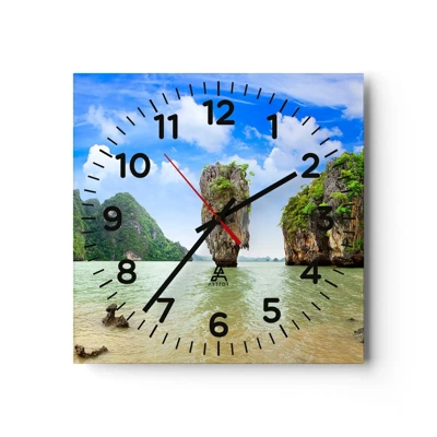 Nástěnné hodiny - Skalní divy přírody - 30x30 cm