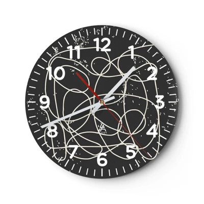 Nástěnné hodiny - Toulání myslí - 30x30 cm
