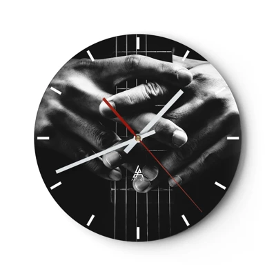 Nástěnné hodiny - Umělcova modlitba - 30x30 cm
