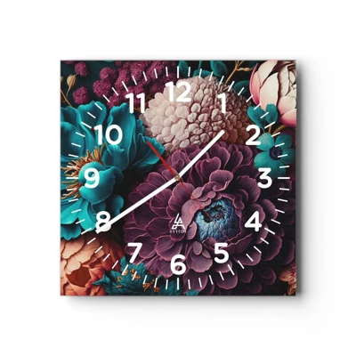 Nástěnné hodiny - Úroda přírody - 40x40 cm