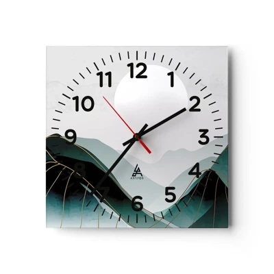 Nástěnné hodiny - V plném majestátu - 30x30 cm