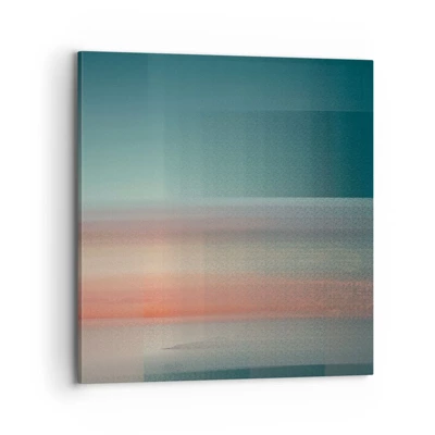 Obraz na plátně - Abstrakce: vlny světla - 70x70 cm