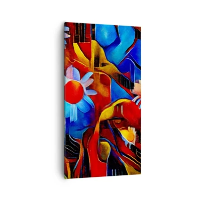 Obraz na plátně - Barvy života - 55x100 cm