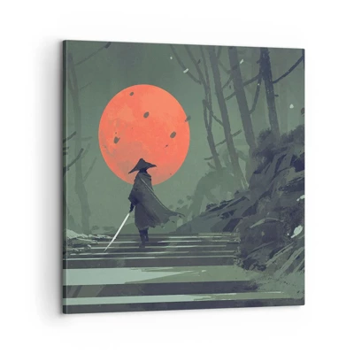 Obraz na plátně - Bojovník červeného měsíce - 60x60 cm