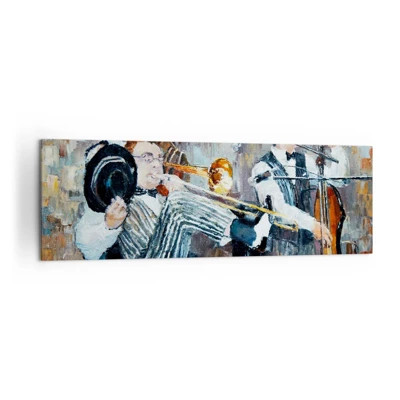Obraz na plátně - Celý tento jazz - 160x50 cm