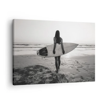 Obraz na plátně - Dcera mořské vlny - 70x50 cm