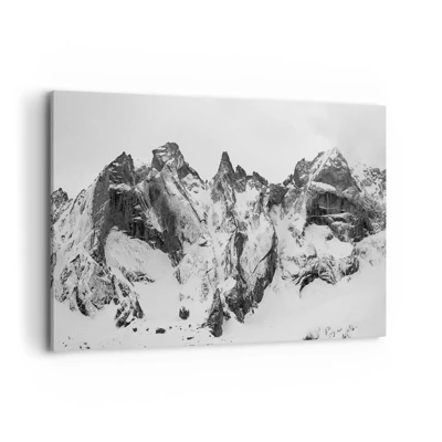 Obraz na plátně - Hrozivý žulový hřeben - 100x70 cm