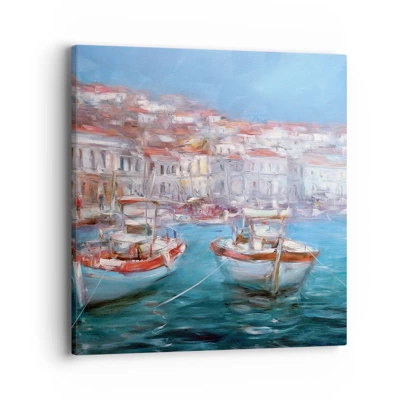 Obraz na plátně - Italský záliv - 40x40 cm