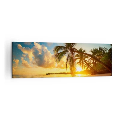 Obraz na plátně - Karibský sen - 160x50 cm