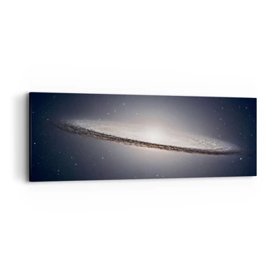Obraz na plátně - Kdysi dávno, v jedné vzdálené galaxii… - 90x30 cm