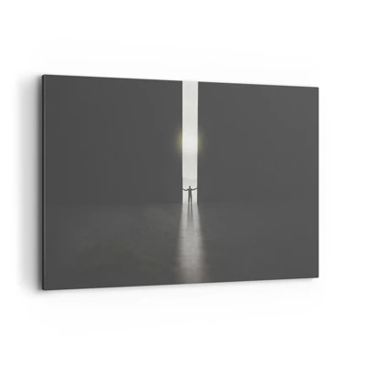 Obraz na plátně - Krok ke světlé budoucnosti - 100x70 cm