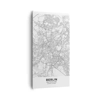 Obraz na plátně - Květ Berlína - 65x120 cm