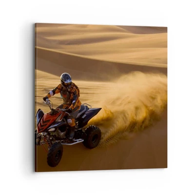Obraz na plátně - Na vlnách písku - 70x70 cm
