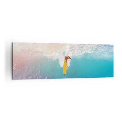 Obraz na plátně - Oceanický jezdec - 160x50 cm