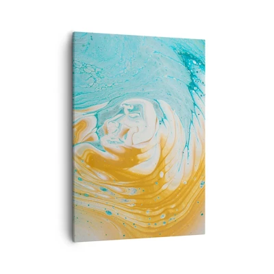 Obraz na plátně - Pastelový vír - 50x70 cm