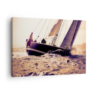 Obraz na plátně - Pluj námořníku - 70x50 cm