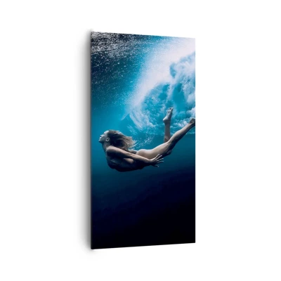 Obraz na plátně - Současná mořská panna - 65x120 cm