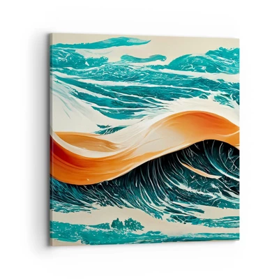Obraz na plátně - Surfařův sen - 70x70 cm