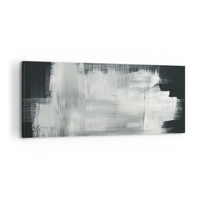 Obraz na plátně - Utkané svisle a vodorovně - 100x40 cm