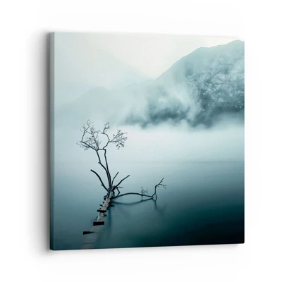 Obraz na plátně - Z vody a mlhy - 30x30 cm
