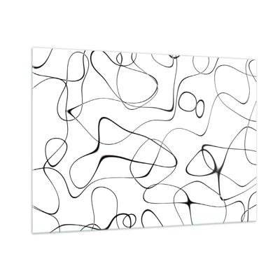 Obraz na skle - Cesty života, zákruty osudu - 100x70 cm