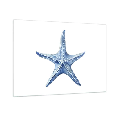 Obraz na skle - Hvězda moře - 100x70 cm
