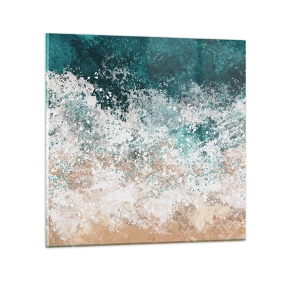 Obraz na skle - Mořské příběhy - 60x60 cm