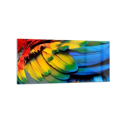 Obraz na skle - Nebeský pták - 120x50 cm