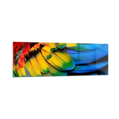 Obraz na skle - Nebeský pták - 160x50 cm