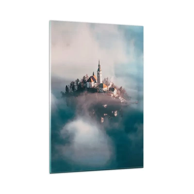 Obraz na skle - Ostrov snů - 80x120 cm