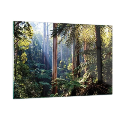Obraz na skle - Povídka lesa - 120x80 cm