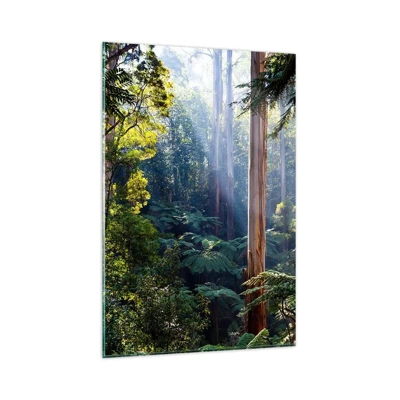 Obraz na skle - Povídka lesa - 80x120 cm