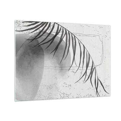 Obraz na skle - Subtilní exotika přírody - 70x50 cm