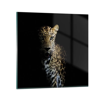 Obraz na skle - Temná krása - 70x70 cm
