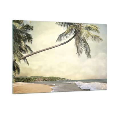 Obraz na skle - Tropický sen - 120x80 cm