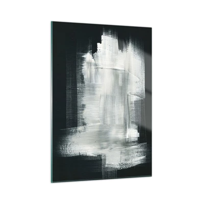 Obraz na skle - Utkané svisle a vodorovně - 50x70 cm