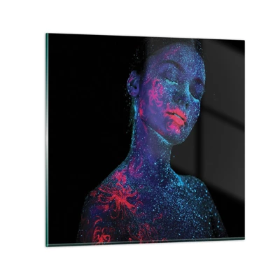 Obraz na skle - V hvězdném prachu - 30x30 cm