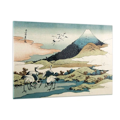 Obraz na skle - V japonském duchu - 120x80 cm