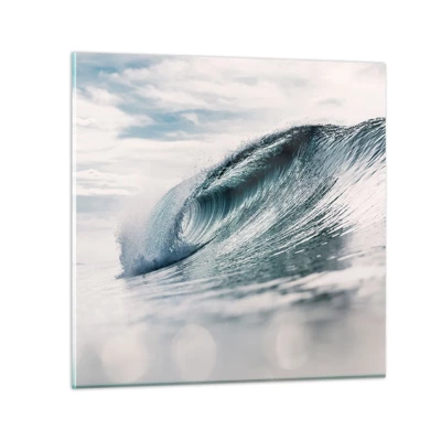 Obraz na skle - Vodní špička - 60x60 cm