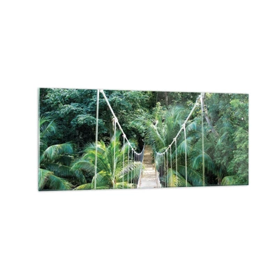 Obraz na skle - Welcome to the jungle! - 120x50 cm