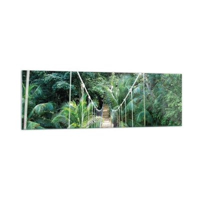 Obraz na skle - Welcome to the jungle! - 160x50 cm