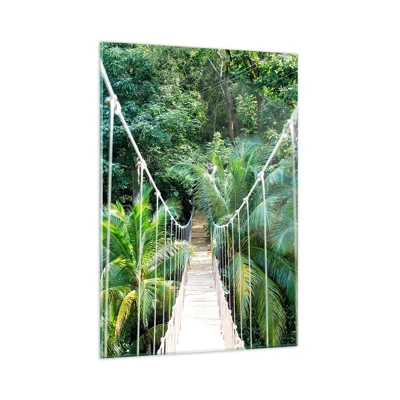 Obraz na skle - Welcome to the jungle! - 50x70 cm