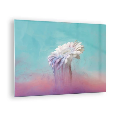 Obraz na skle - Záhrobí květin - 70x50 cm