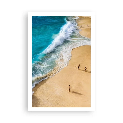 Plakát - A pak slunce, pláž… - 61x91 cm