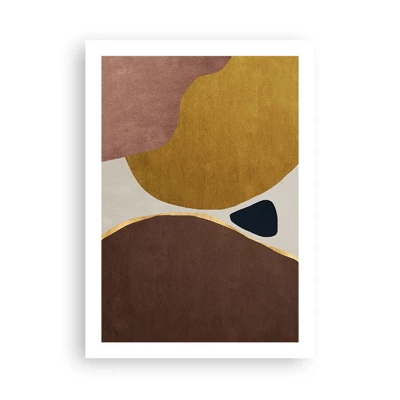 Plakát - Abstrakce – místo v prostoru - 50x70 cm