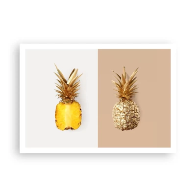 Plakát - Ananas pro nás - 100x70 cm