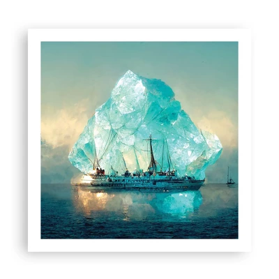Plakát - Arktický briliant - 60x60 cm
