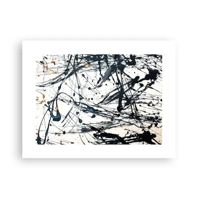 Plakát - Expresionistická abstrakce - 40x30 cm